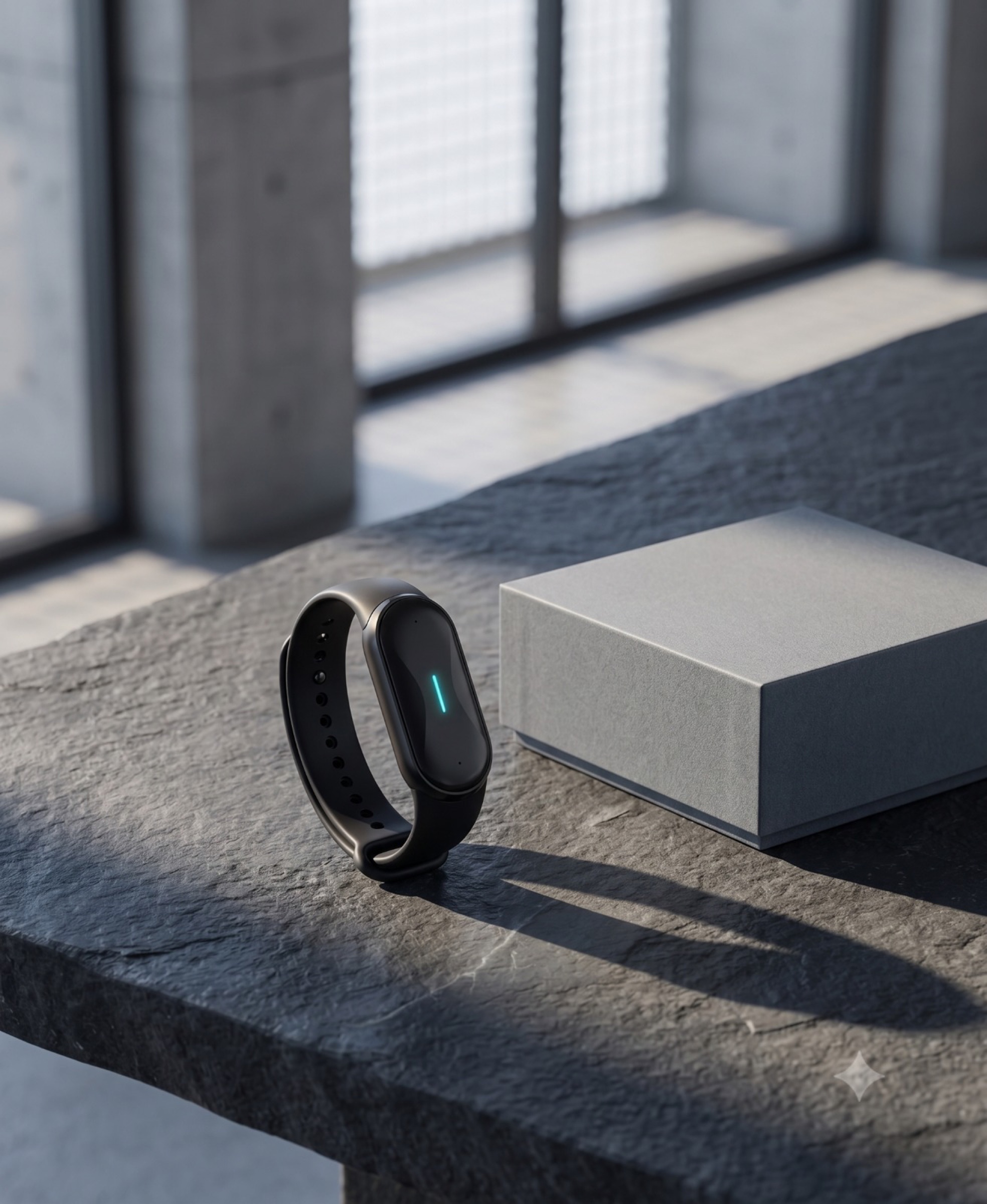 ONA device beside its packaging